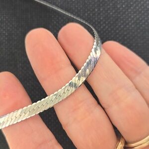 Unisex Sterling Silver Necklace